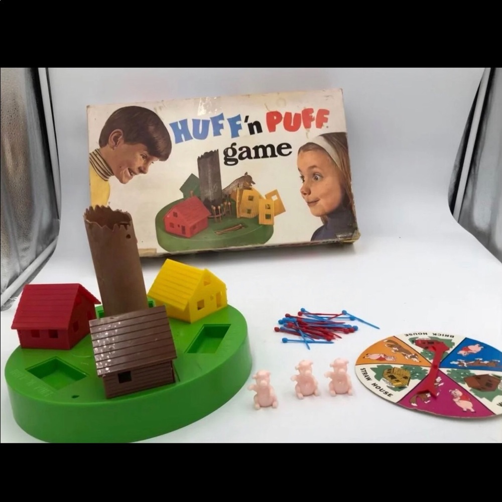 Huff’ n puff rare board game